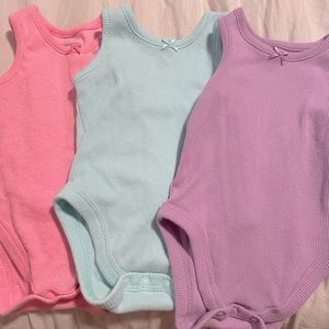 Baby girl tank top onesies